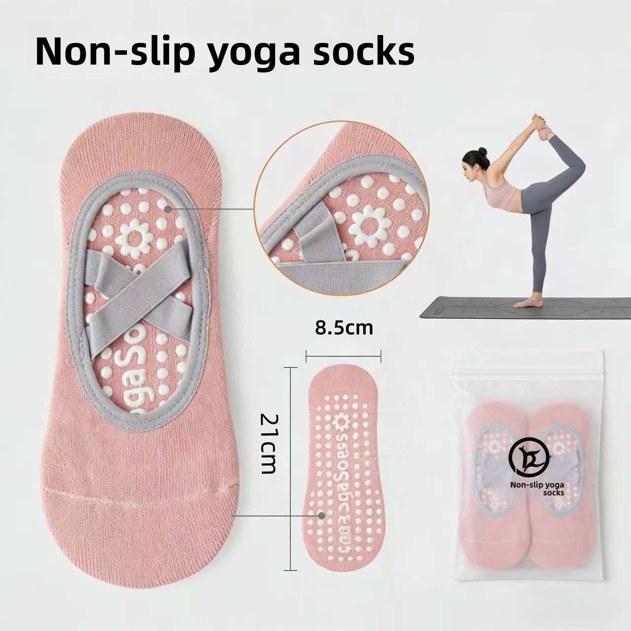 Pilates Yoga Ballet - Calzini da Yoga per Donne con