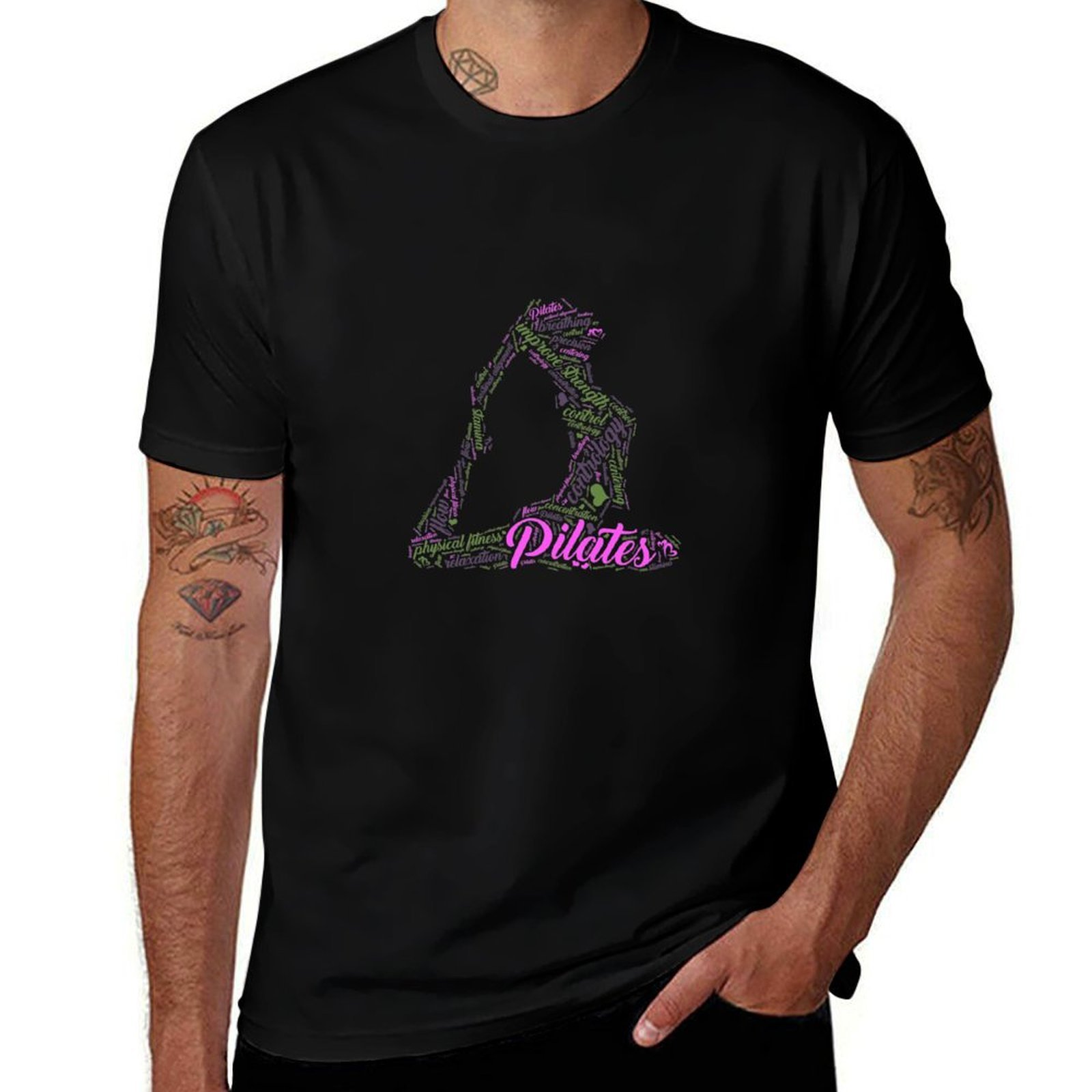 Pilates Yoga Gifts - T-shirt classica basic casual da donna