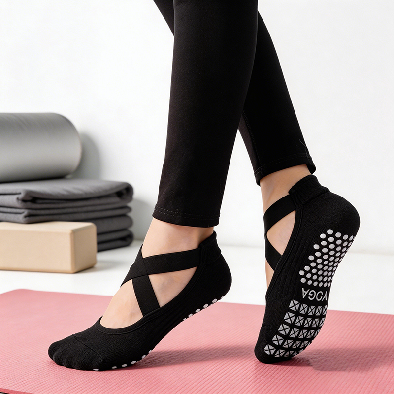 Pilates Yoga Ballet - Calze Antiscivolo da Yoga per Donna,