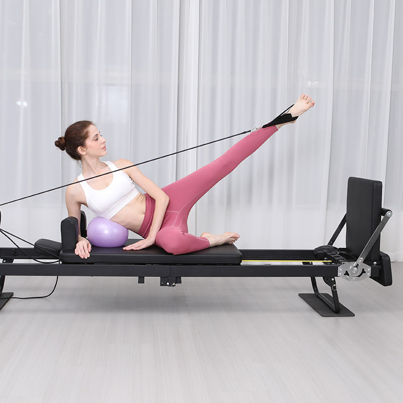Pilates Yoga Weight Loss - Grande pieghevole Pilates Reformer Equipment Core