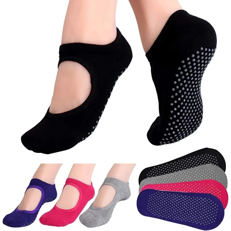 Pilates Yoga Ballet - Calzini Yoga Antiscivolo Senza Tallone in