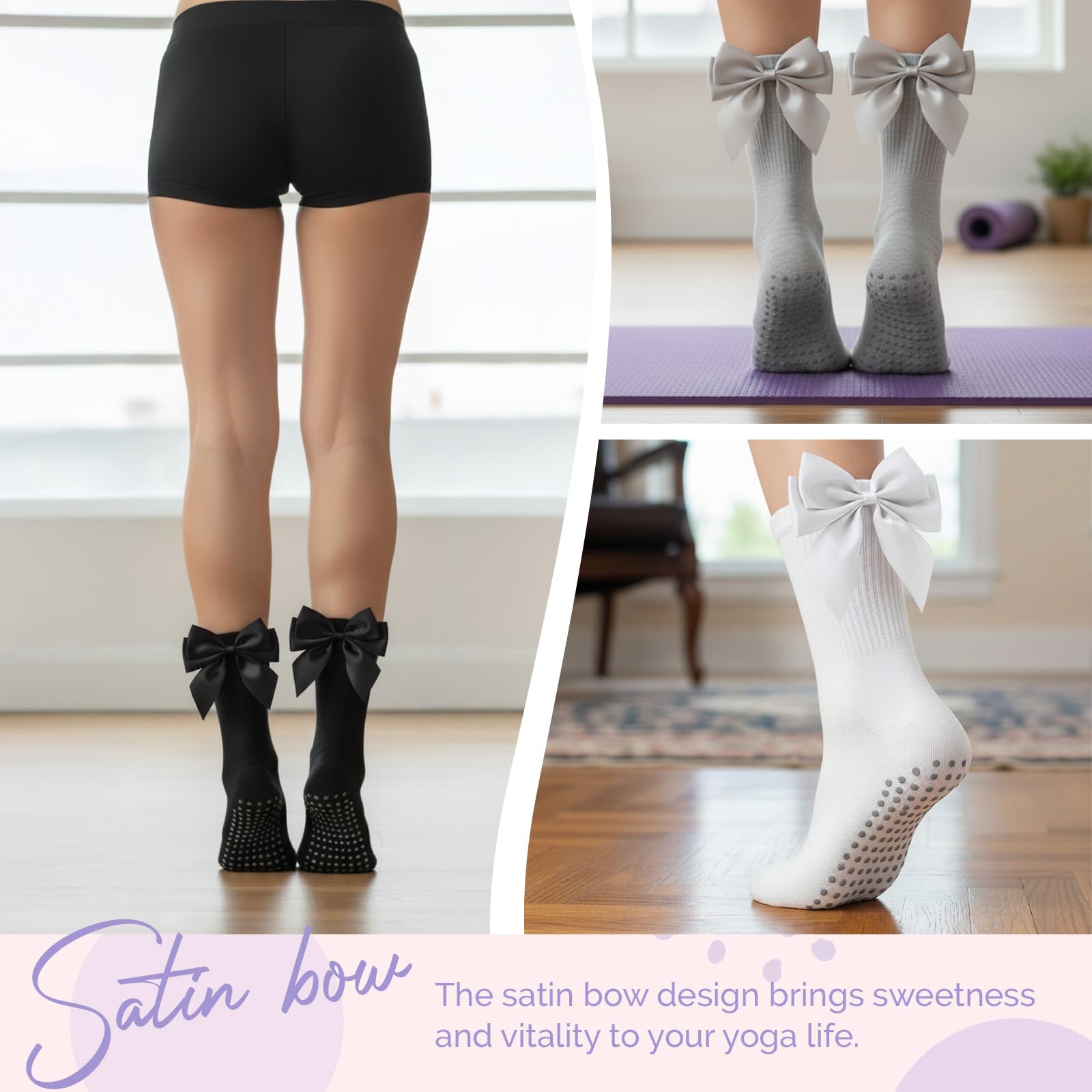 3 paia di calzini antiscivolo  - Pilates Yoga Gifts recensione e prezzo