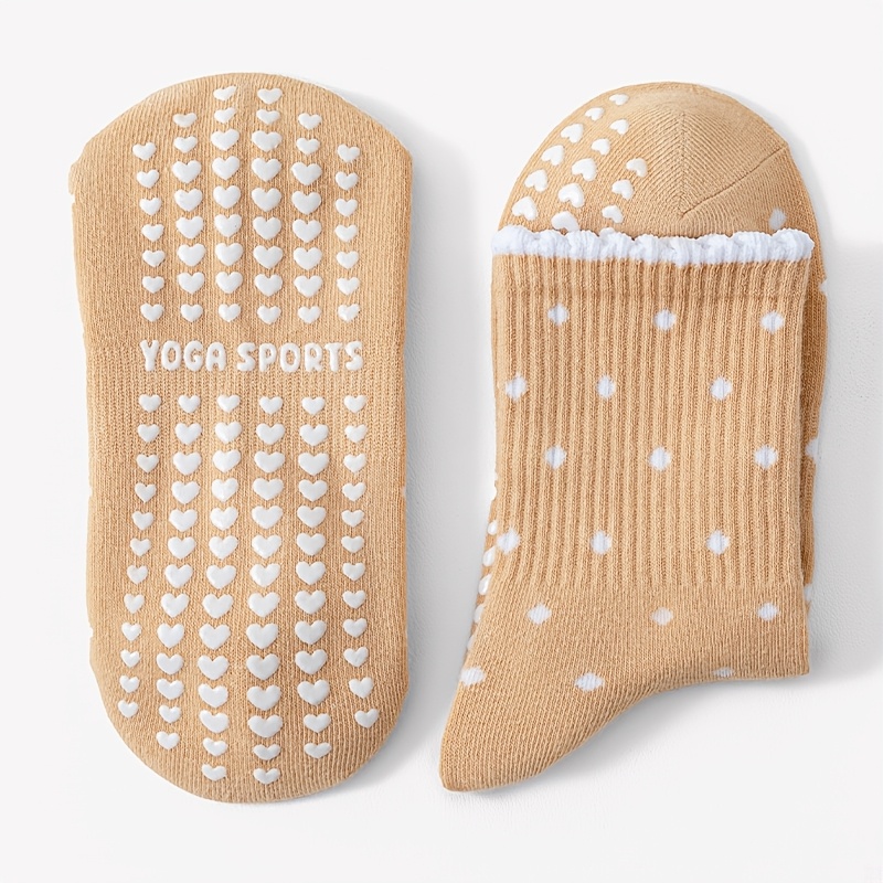 Calzini da yoga marroni da don - Pilates Yoga Gifts recensione e prezzo