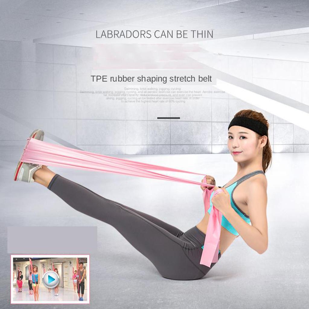 Fasce Elastiche Lunghe in TPE  - Pilates Yoga Weight Loss recensione e prezzo