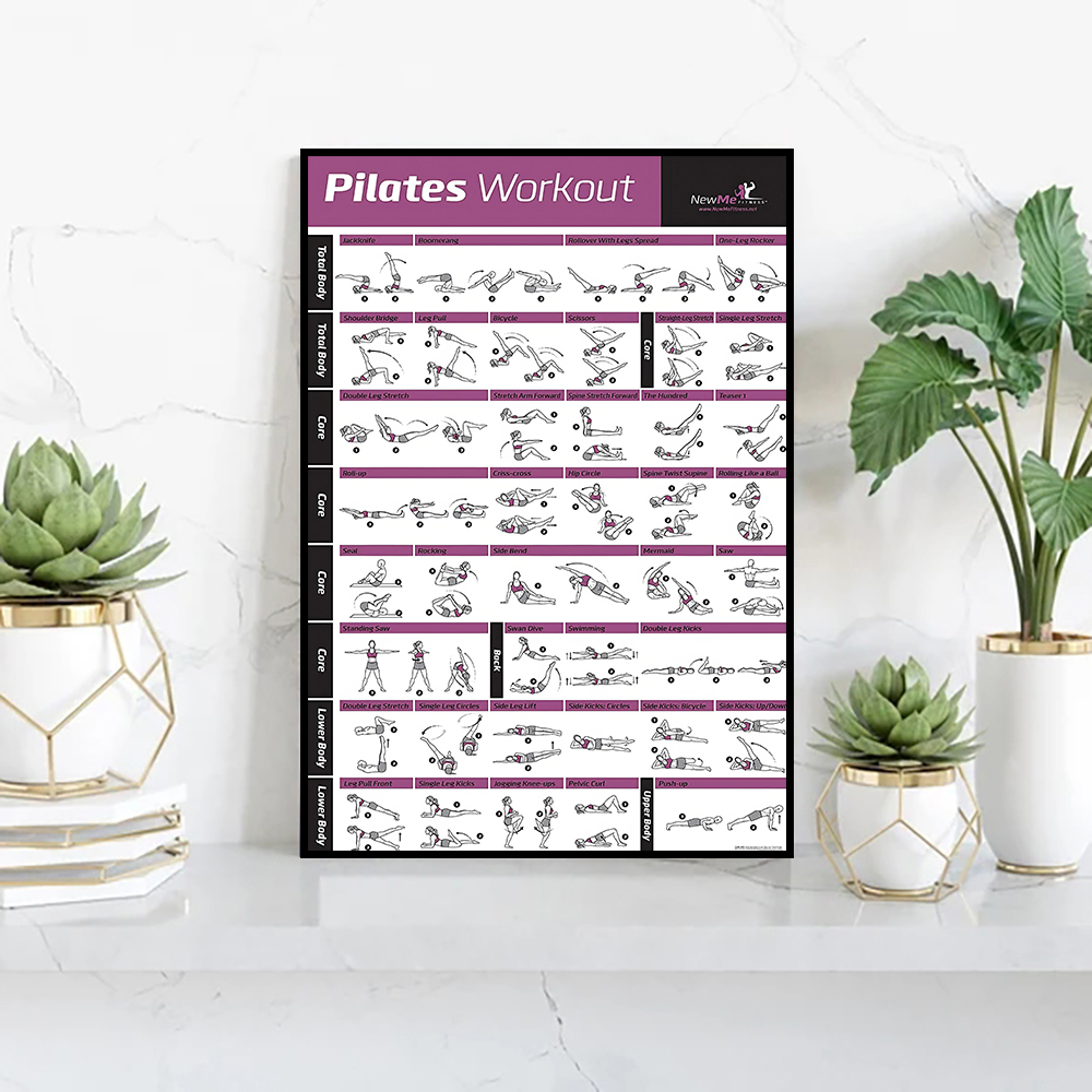 Grafico di allenamento per pil - Pilates Yoga Gifts recensione e prezzo