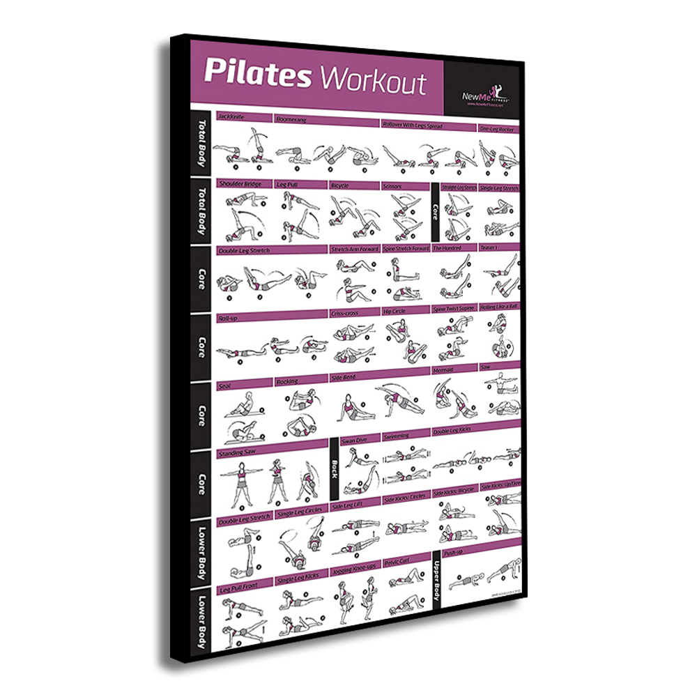 Grafico di allenamento per pil - Pilates Yoga Gifts recensione e prezzo